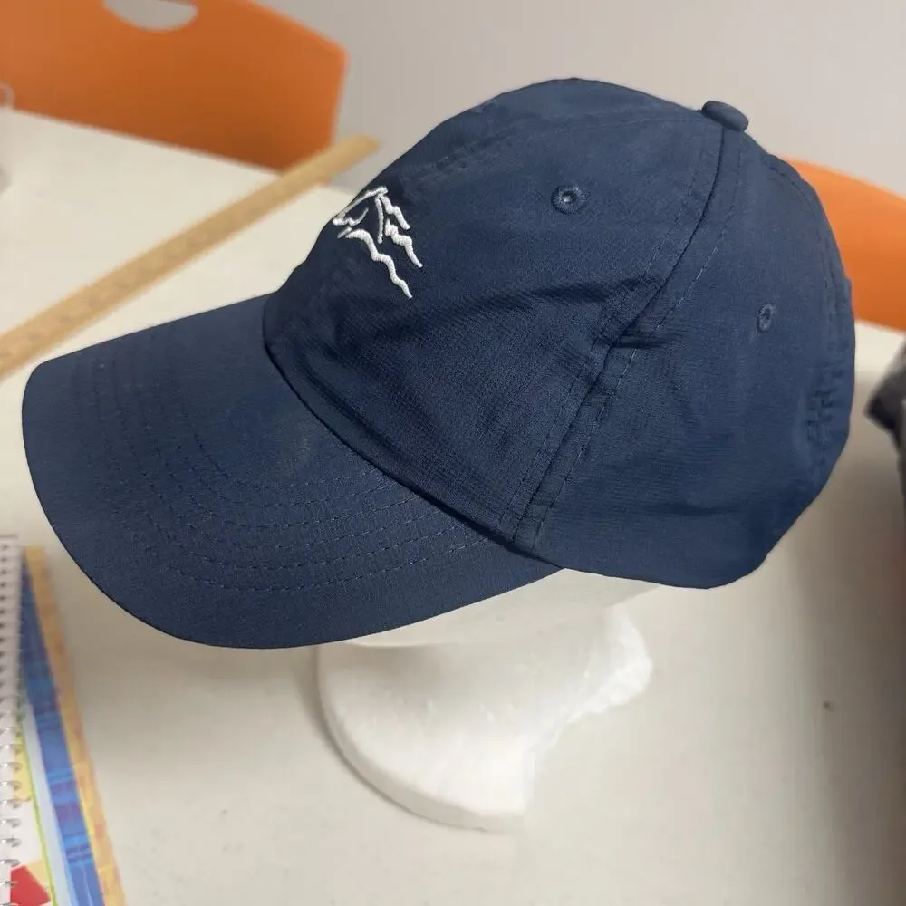 Imperial Montana Strapback Hat Cap Blue‎ Small Fit Embroidered Horse Logo